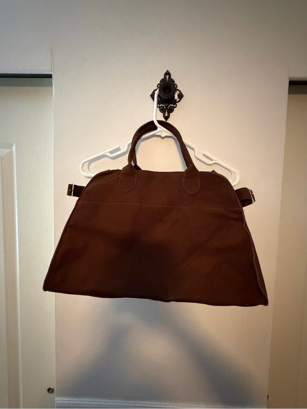 Classic Brown Suede Women’s Carry-All Tote Bag